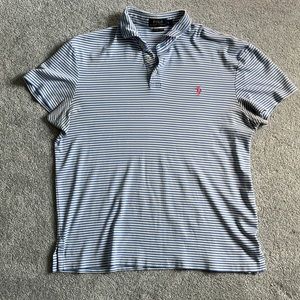 5/$25- Polo Ralph Lauren striped polo